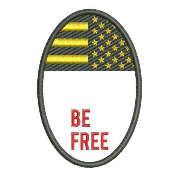 BE FREE APPLIQUE 5 INCH