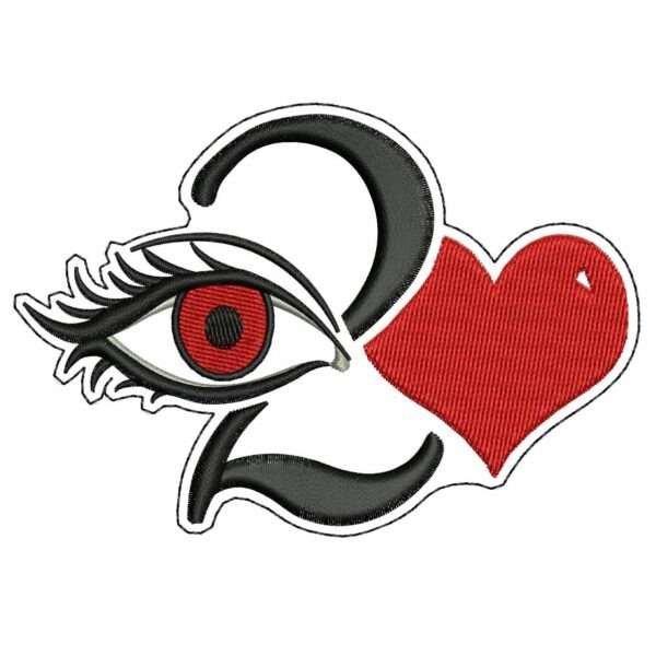 EYE LOGO 3-8 INCH