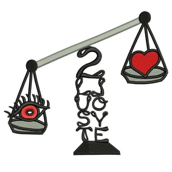 LOVE SCALE 6 INCH