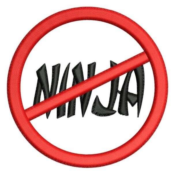 NO NINJA 3 INCH