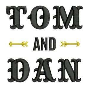 TOM AND DAN 5 INCH