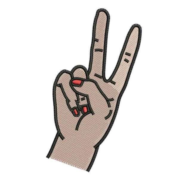 VICTORY SIGN 6 INCH