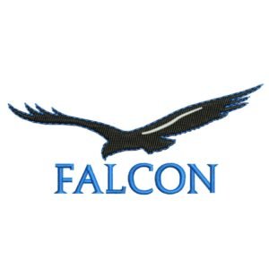 #32 FALCON EMBROIDERY DESIGN