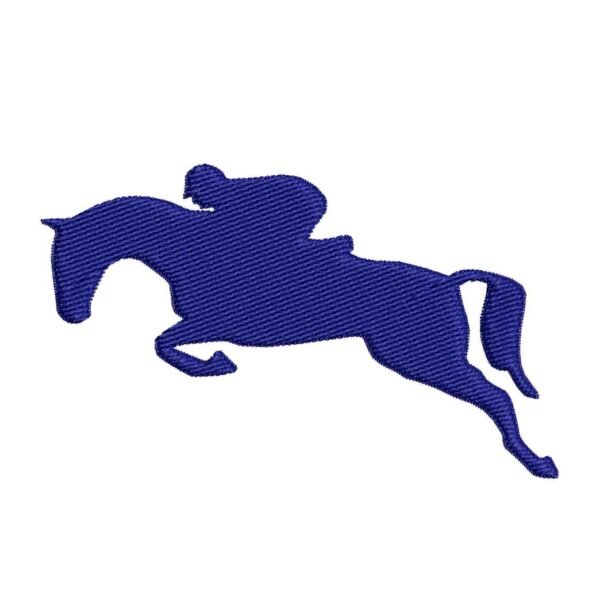 #32 HORSE MAN EMBROIDERY DESIGN